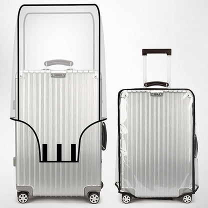 💧 Waterproof Luggage Cover – Transparent, scratch-proof & reusable ✨