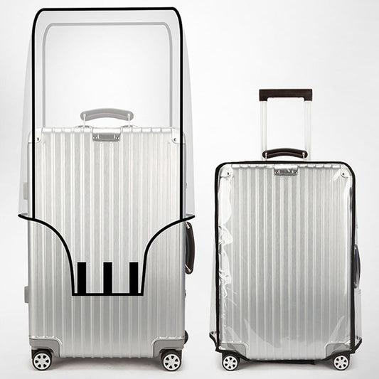 💧 Waterproof Luggage Cover – Transparent, scratch-proof & reusable ✨