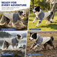 ☔ Waterproof Colorblock Dog Raincoat – Windproof, Breathable, Full Protection ✨