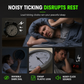 🕰️12-Inch Silent Wooden Wall Clock – Luminous Glow & MDF Wood Grain✨