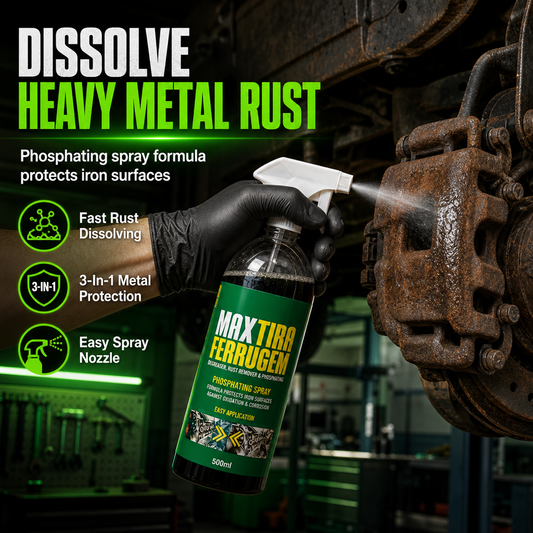 ✨ 3-in-1 Rust Remover & Phosphating Agent — Degrease, Remove & Prevent 💨
