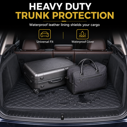PVC Leather Trunk Mat – Waterproof, scratch-resistant & 100x70cm ✨