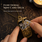 Women's Tiny Tarot Card with Chain Jewelry