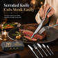🥂304 Stainless Steel Cutlery Set – Elegant Slim-Design Knives, Forks & Spoons