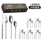 🥂304 Stainless Steel Cutlery Set – Elegant Slim-Design Knives, Forks & Spoons