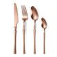 🥂304 Stainless Steel Cutlery Set – Elegant Slim-Design Knives, Forks & Spoons