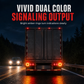 💡 4 Inch Round LED Tail Lights – Waterproof, Dual-Color, Wide Voltage 🛞
