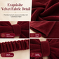 ⏰ Large Velvet Christmas Bow Ornament for Holiday Tree and Home Decoration