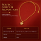 🌸Retro Heart Shaped for Women Copper Alloy Imitation Gold Clavicle Chain Jewelry