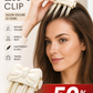Wireless Heated Volumizing Root Lift Clip - Salon Crown Volume Styling Tool for Fine Flat Hair